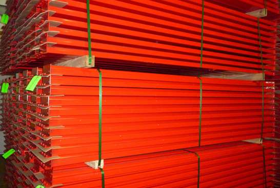 Used Pallet Rack Steel Beams