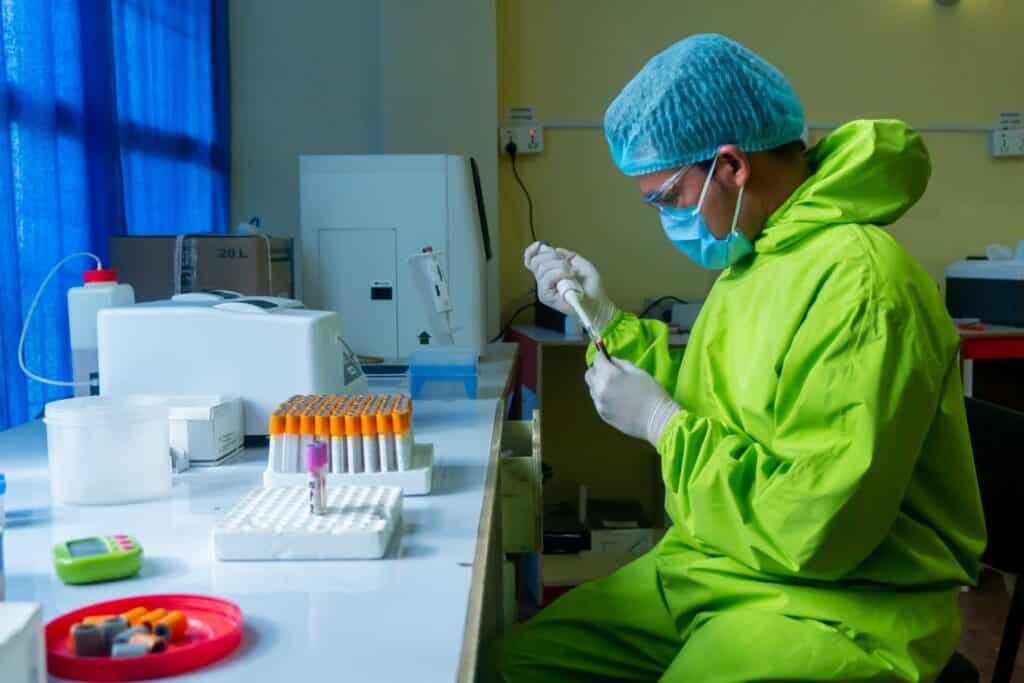 Modular Clean Room in Lab