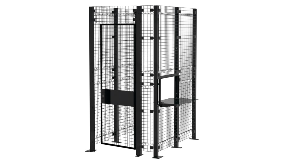 Rackable Wire Containers Wire Mesh Containers | Warehouse Storage Solutions