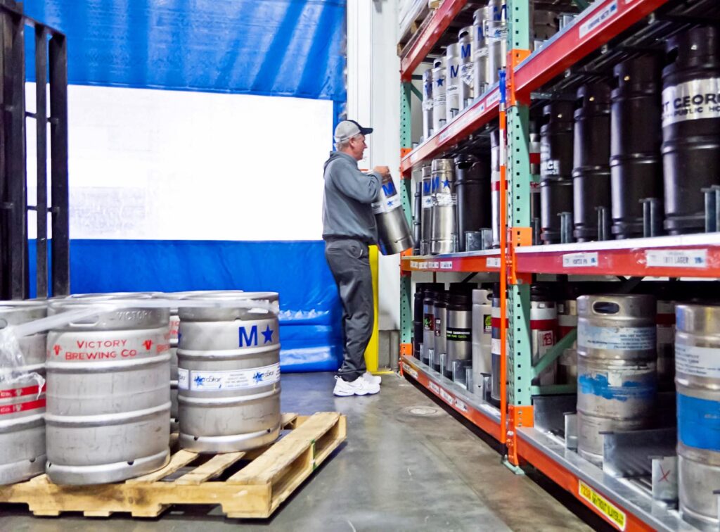 Keg Flow Racks | Keg Storage Systems