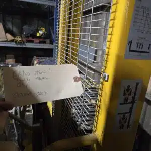 EKKO Lift Manual Straddle Stacker - Used