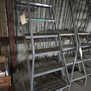 6 Step Rolling Ladder - Used